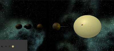 3d solar system Image