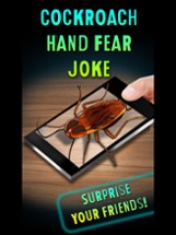 Cockroach Hand Fear Joke Image
