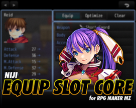 Equip Slot Core for RPG Maker MZ Image