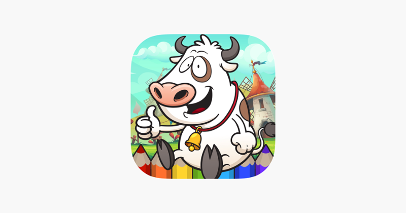 Farm Coloring Book - Animals Painting Game for Kid Game Cover