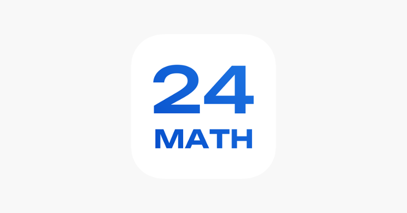 Math 24 - Mental Math Game Cover