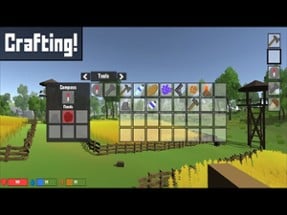 Pixel Block Survival Craft Image