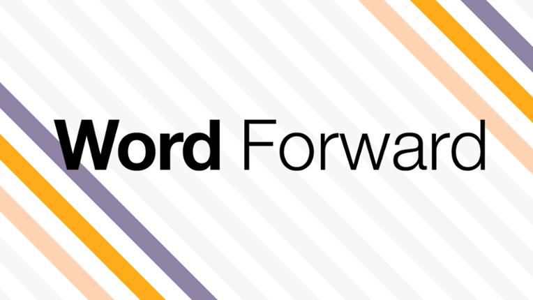 Word Forward Game Cover