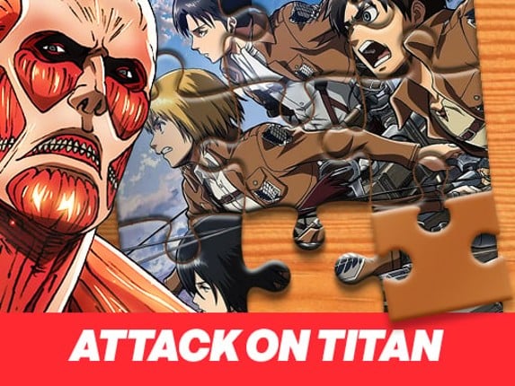 Attack on Titan Jigsaw Puzzle Game Cover