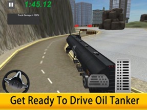 Cargo Transport Oil Tanker 3D Image