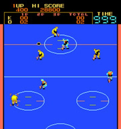 Fighting Ice Hockey Game Cover