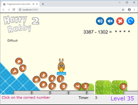 HarryRabby2 Subtracting Large Numbers FREE Image