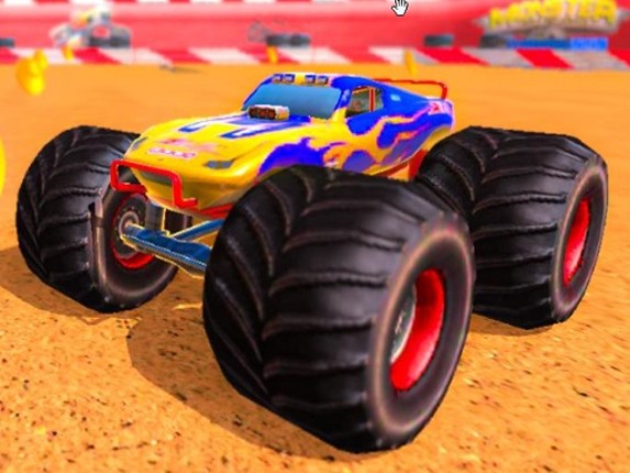 Monster truck Offroad Stunts Game Cover