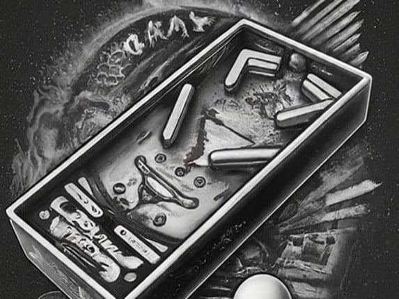 Pinball Black N White Game Cover