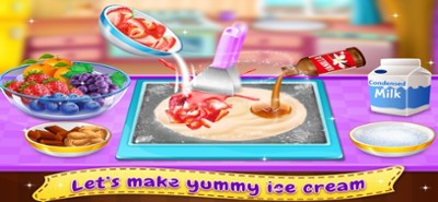 Stir-fried Ice Cream Roll Image