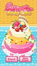 Summer Party Cake - Cooking games for free Image