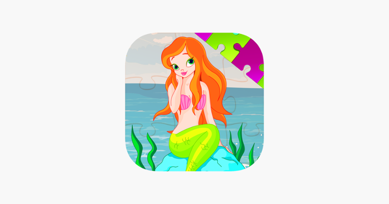 Cartoon Mermaid Jigsaw Puzzles Collection HD Game Cover