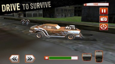 Crazy Dead Car: Zombie Kill Image