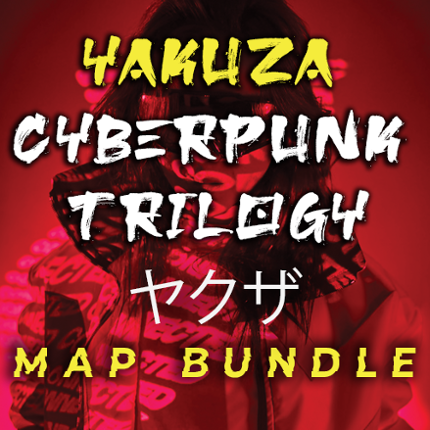 Cyberpunk Yakuza Map Trilogy Game Cover