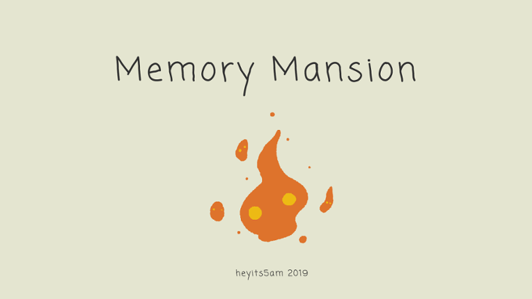 Memory Mansion Game Cover