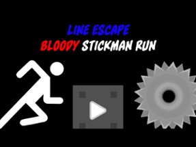 Line Escape - Bloody Stickman Run Free Image