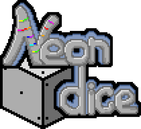 Neon dice Game Cover