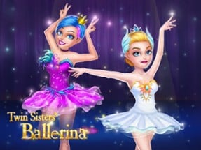 Twin Sisters Ballerina Dance Image