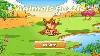 Animals Puzzle - Shadow And Shape Puzzles For Kids Image