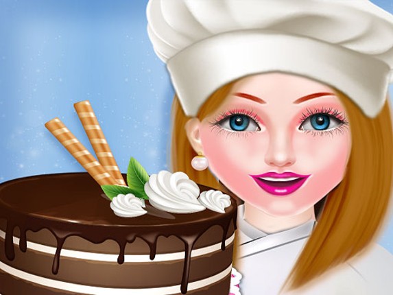 Cake Baking Games for Girls Game Cover