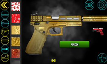 Gun Builder Custom Guns - Shooting Range Game Image