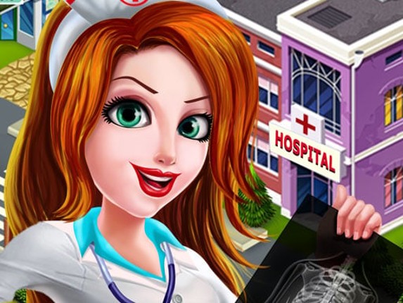 Nurse Girl Dress Up Hospital Game Cover