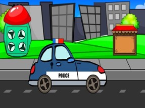 Police Car Escape Image