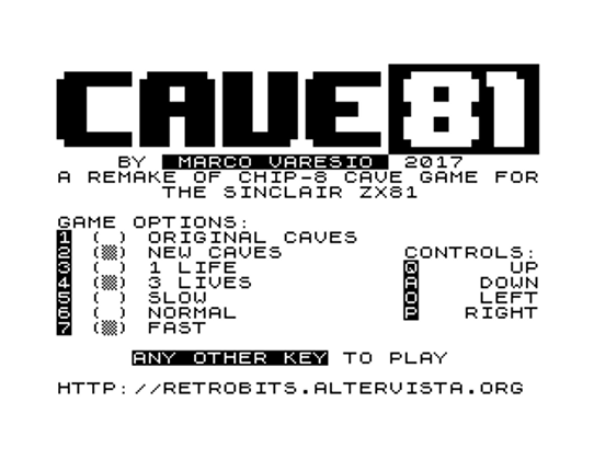 CAVE81 Game Cover