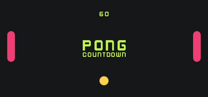 PONG Countdown Game Cover
