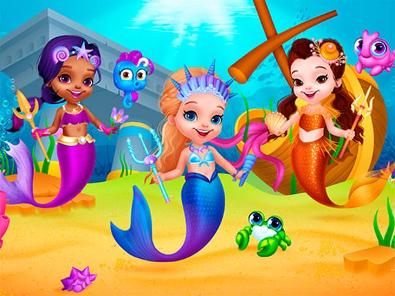 Little Mermaids Dress Up Game Cover