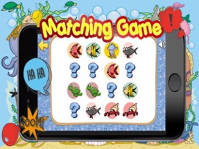 Sea Animals Matching-Education Learning Matching Image