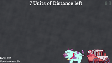 Flamingo Travels 7 Units of Distance Image