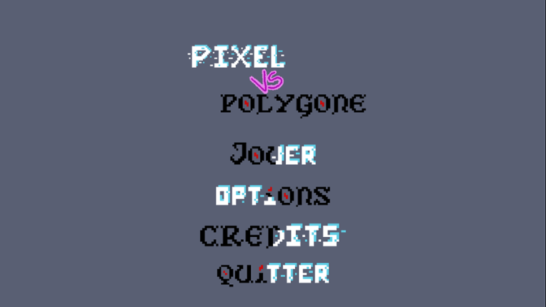 Pixel VS Polygone Game Cover