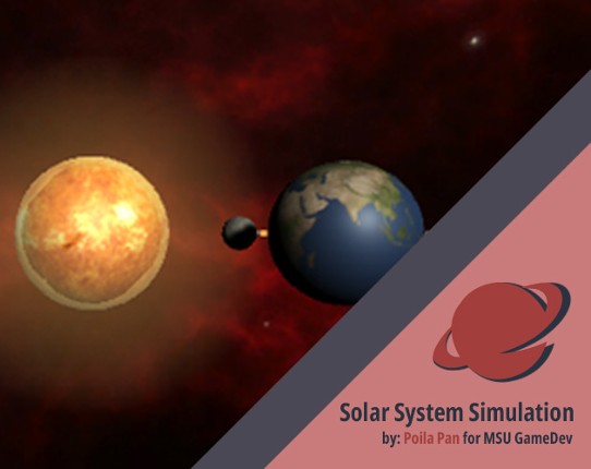 Solar System Simulation for MSU Gamedev Game Cover