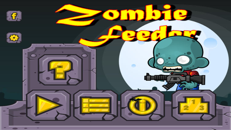 Zombie Feeder 2D Shooter/Platform Game Game Cover