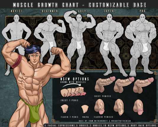 Humanoid Customizable Muscle Growth Base Game Cover