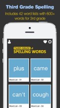 Third Grade Spelling Words Image