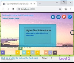 CramFLASH Federal Contract 40 Random Flashcards App Image