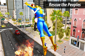 Virtual Super Hero Family Vs Super Villain Image