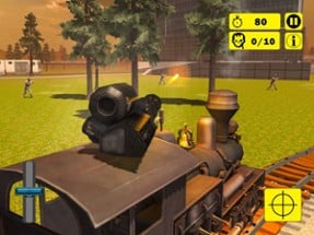 Zombie Survival Train Attack Image