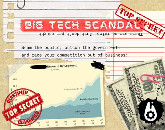 Big Tech Scandal Game Cover
