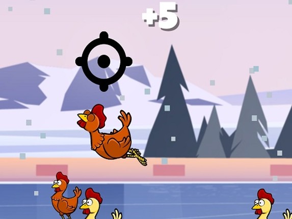 Chicken Shooting 2D Game Cover