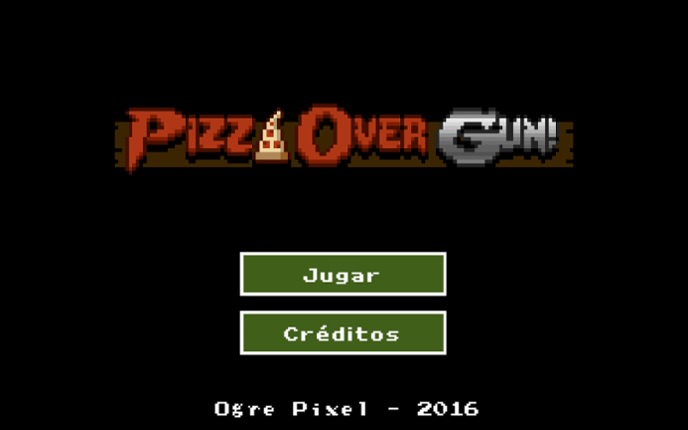 Pizza Over Gun! Game Cover