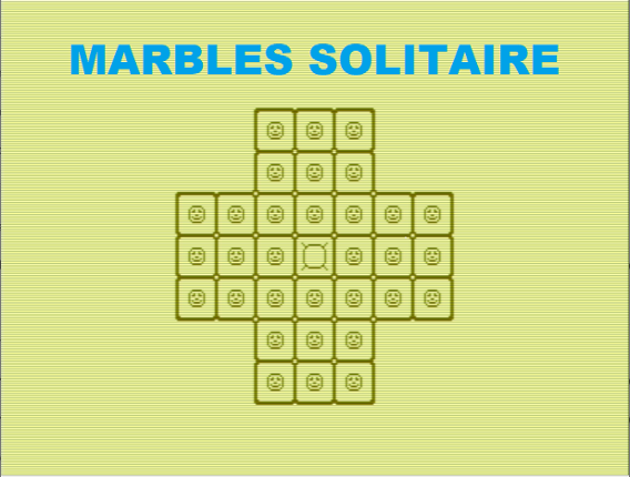 Marbles Solitaire Game Cover