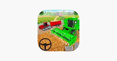 Tractor Farming Crop Harvester Image