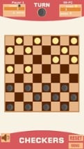 Checkers Classic Board Game Image