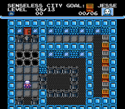 SENSELESS CITY Homebrew NES Game Image