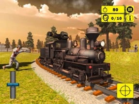 Zombie Survival Train Attack Image