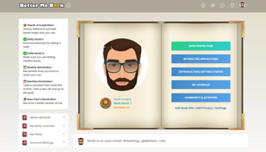 Better Me Book [Digital Diary and Self Help Platform] Image