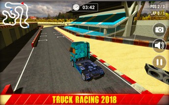 Racing Truck 3D Image